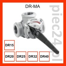 Honeywell Resideo Centra DR-MA Zawór mieszający kątowy 3-dr PN6 (gwintowany) 