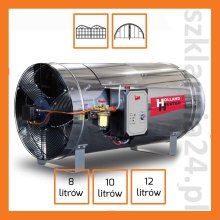 Nagrzewnica szklarniowa Holland Heater HHO +  zbiornik na olej